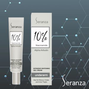 کرم ژل روشن کننده نیاسین آمید ۱۰٪ آلفا آربیوتین سرانزا